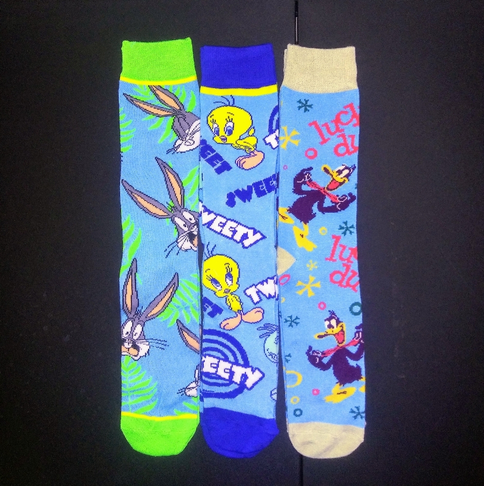 Looney Tunes casual crew socks
